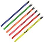 SA23220 Neon Thrifty Pencil with custom imprint